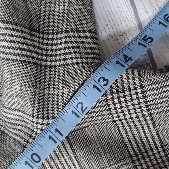 H&M PLAID HOUNDSTOOTH TROUSER NWOT - Picture 8 of 9